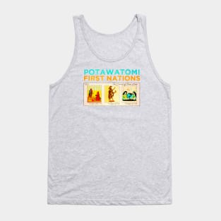 Council of the Fire • Potawatomi • Native Milwaukee WI Tank Top